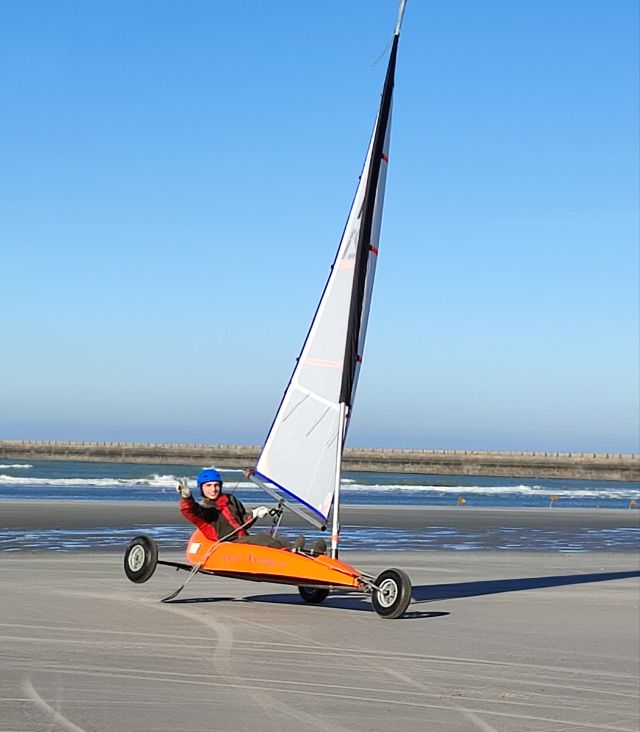 char à voile adulte cote opale